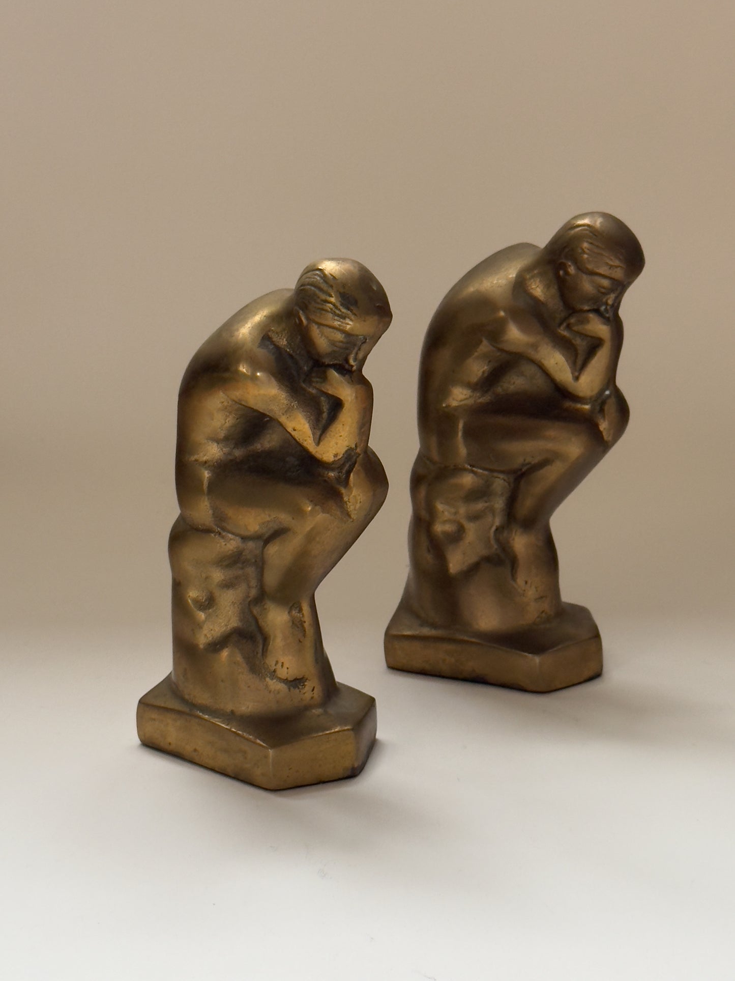 Pair of Brass Bookends, 1930s