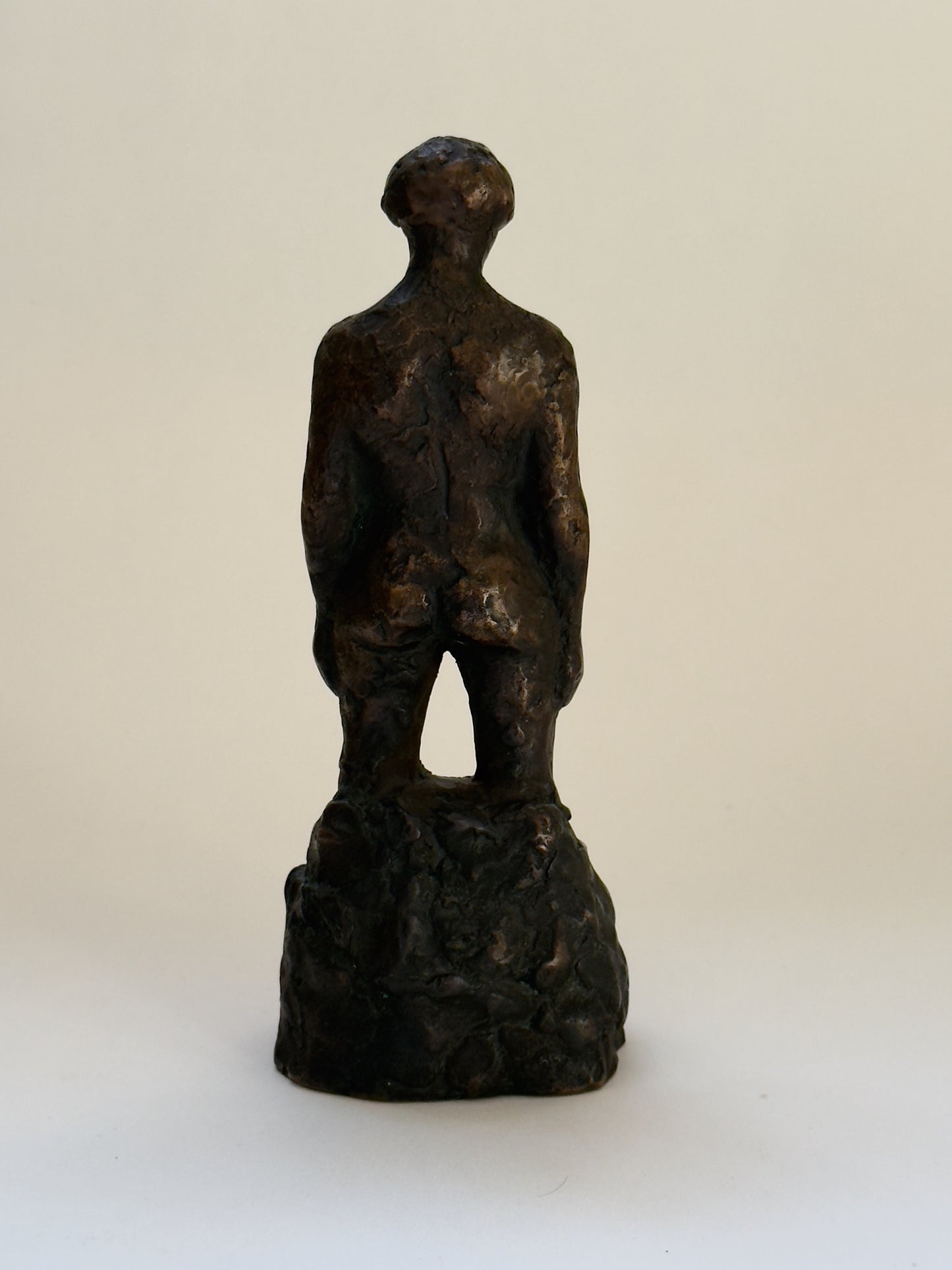 Bronze Sculpture of a Woman, Signed