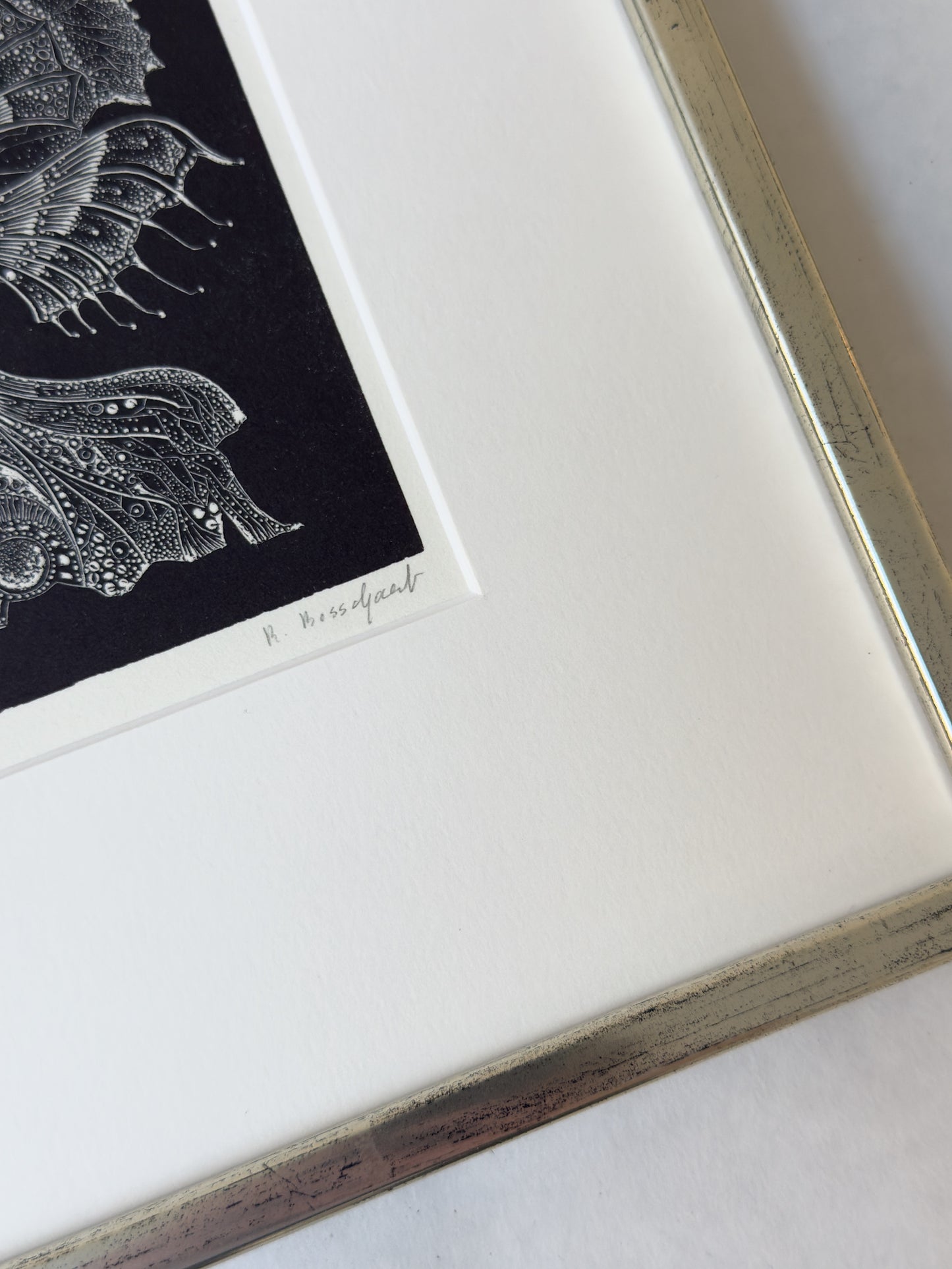Abstract Engraving by Renaat Bosschaert, IV