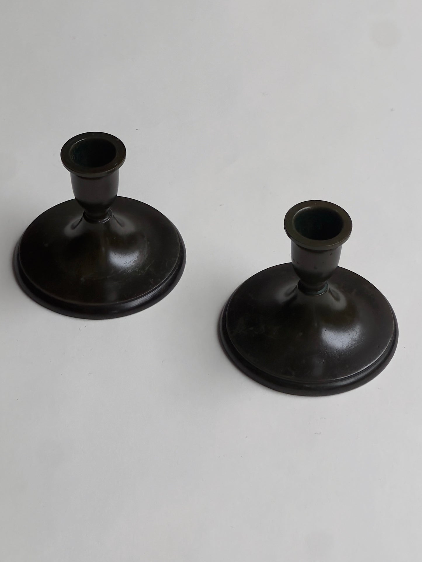 GAB Bronze Candlesticks