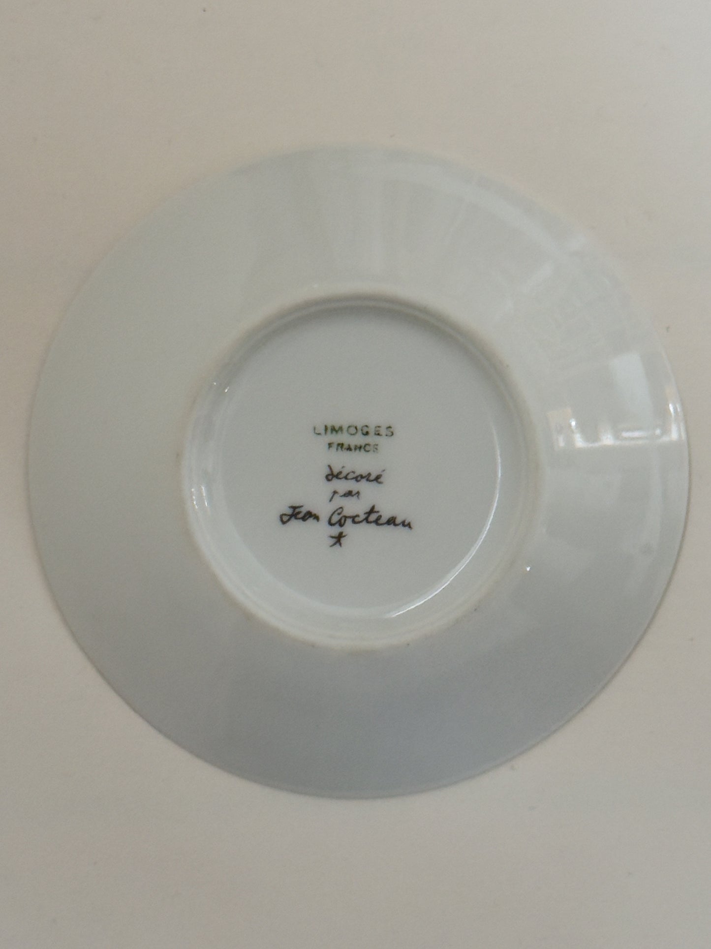Jean Cocteau Porcelain Dish