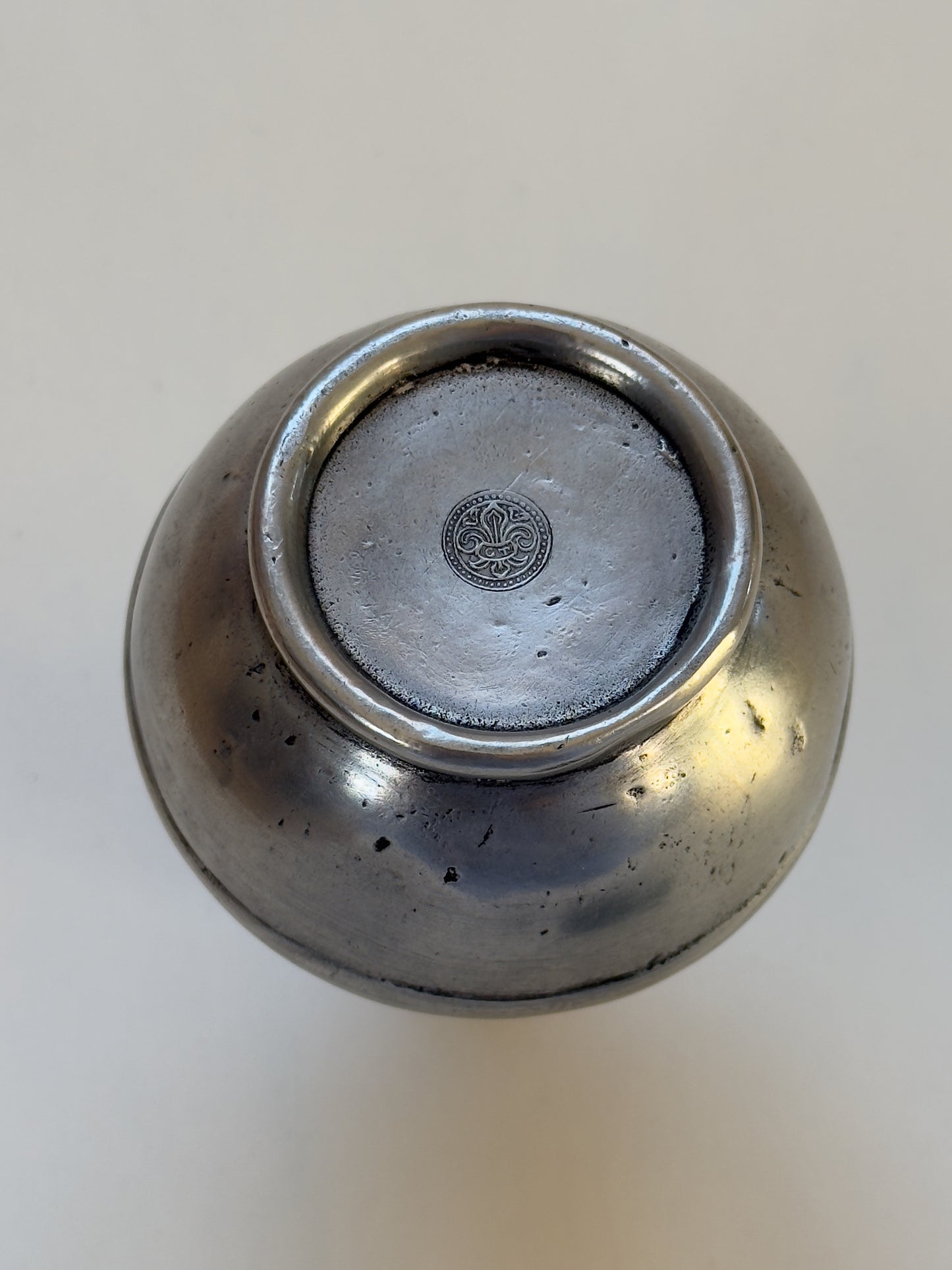 Antique French Pewter Vase, 19th/20th Century