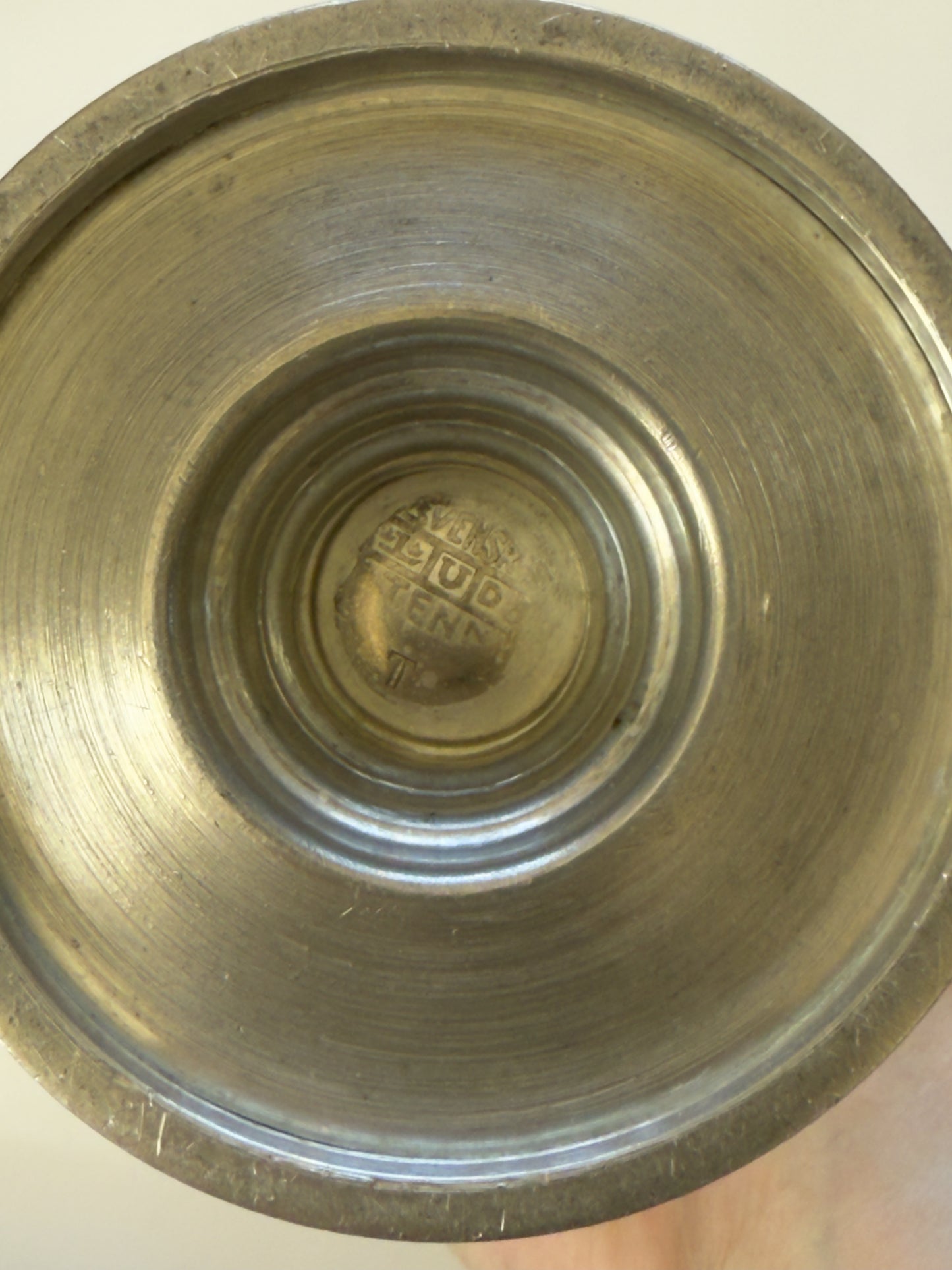 Art Deco Pewter Vase