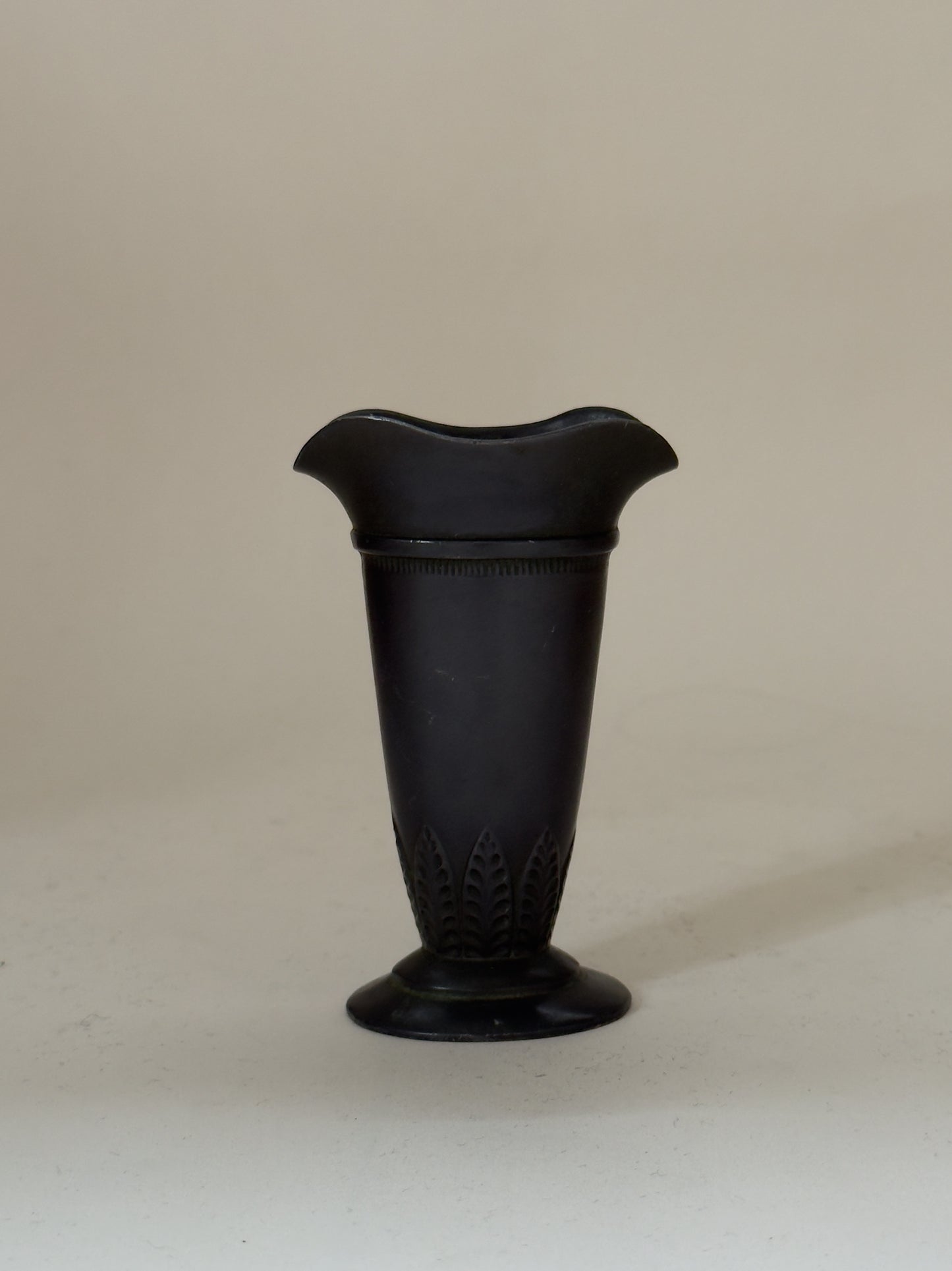 Just Andersen Disko Metal Vase, 1930s