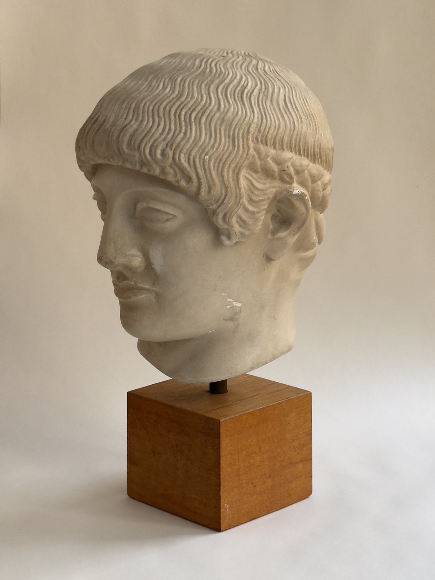 Classical Greek Bust, Blond Ephebe of the Acropolis