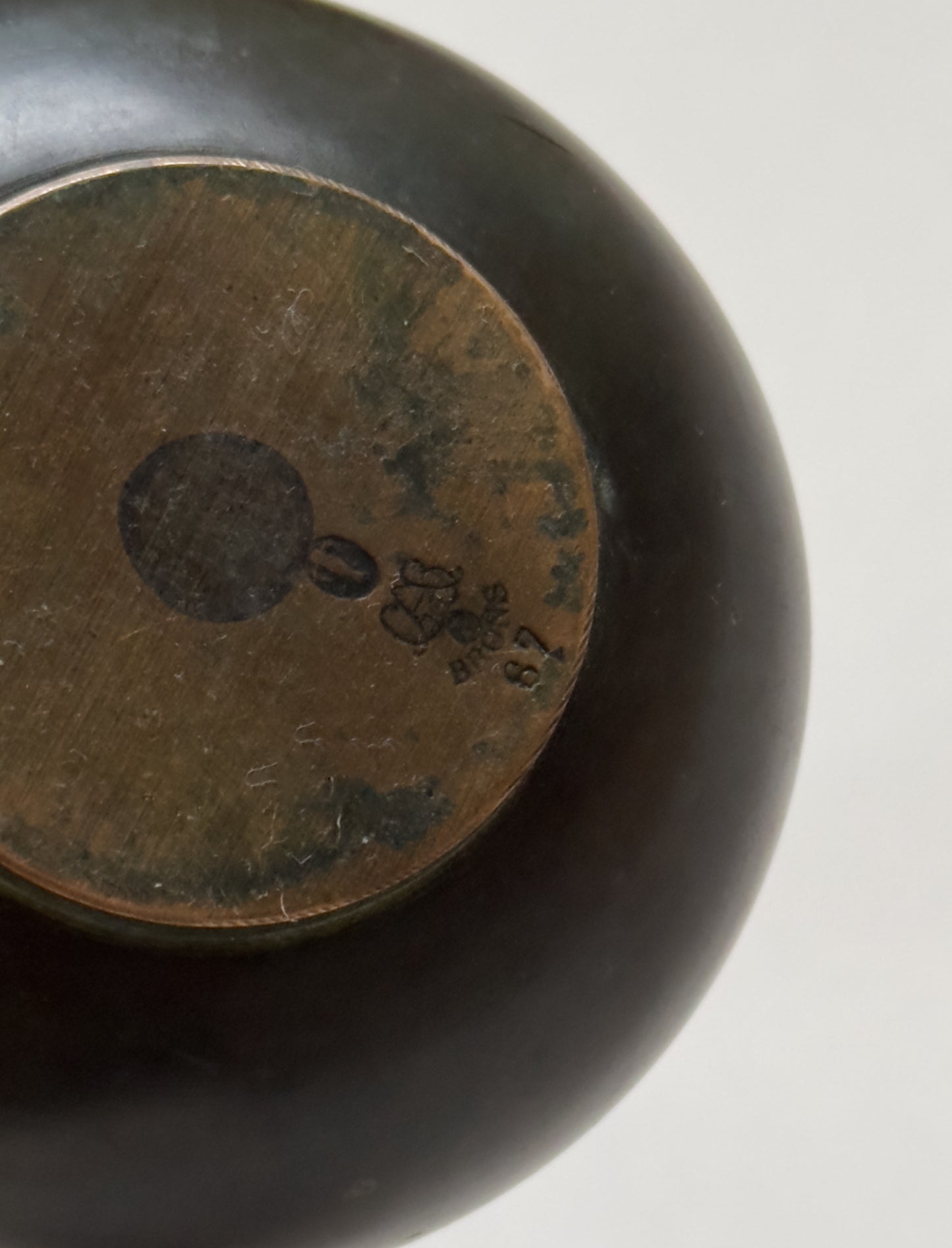 GAB Bronze Vase