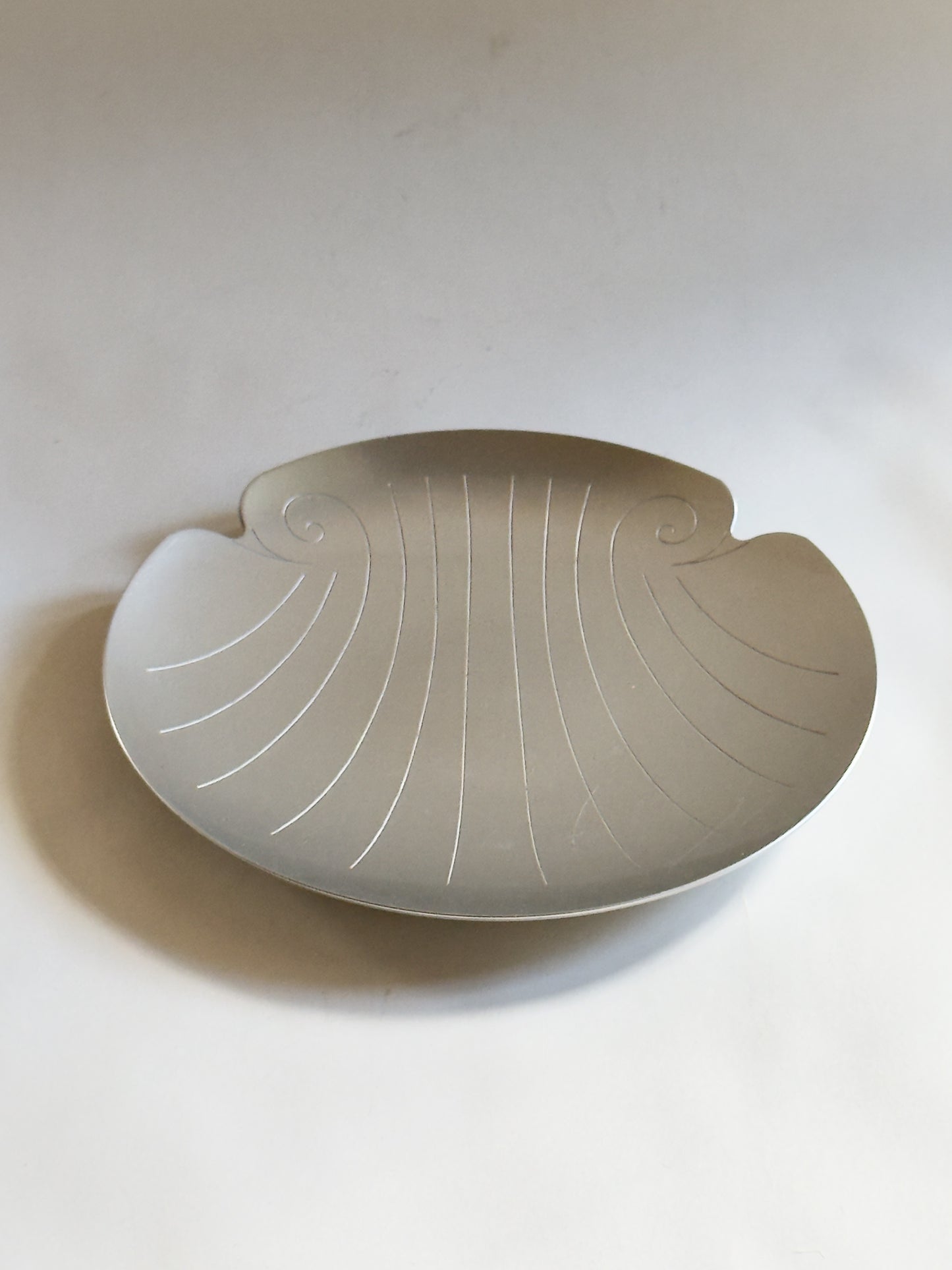 Art Deco Shell Plate, 1930s