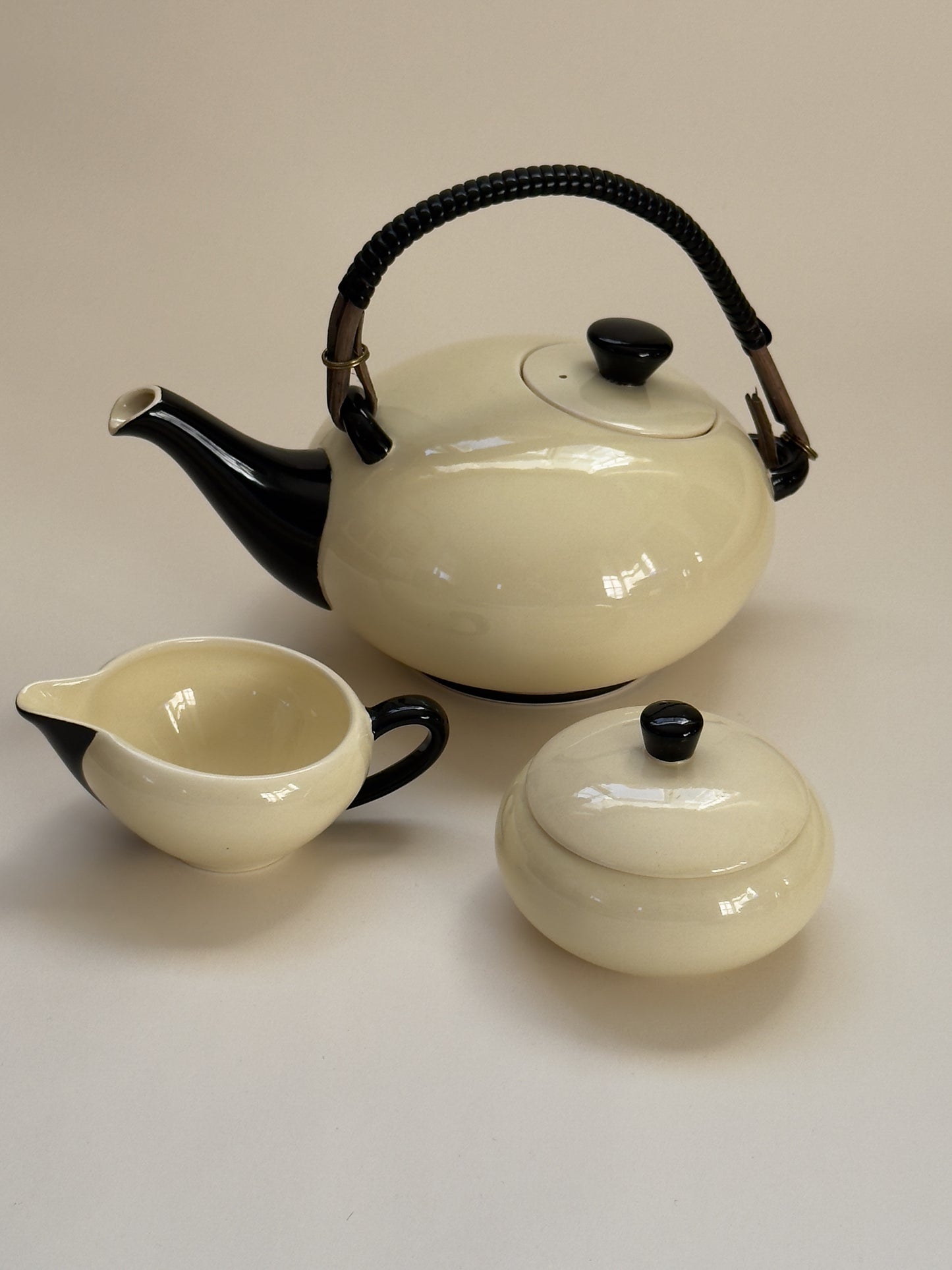 Wächtersbach “Haarlem” Tea Set by Ursula Fesca