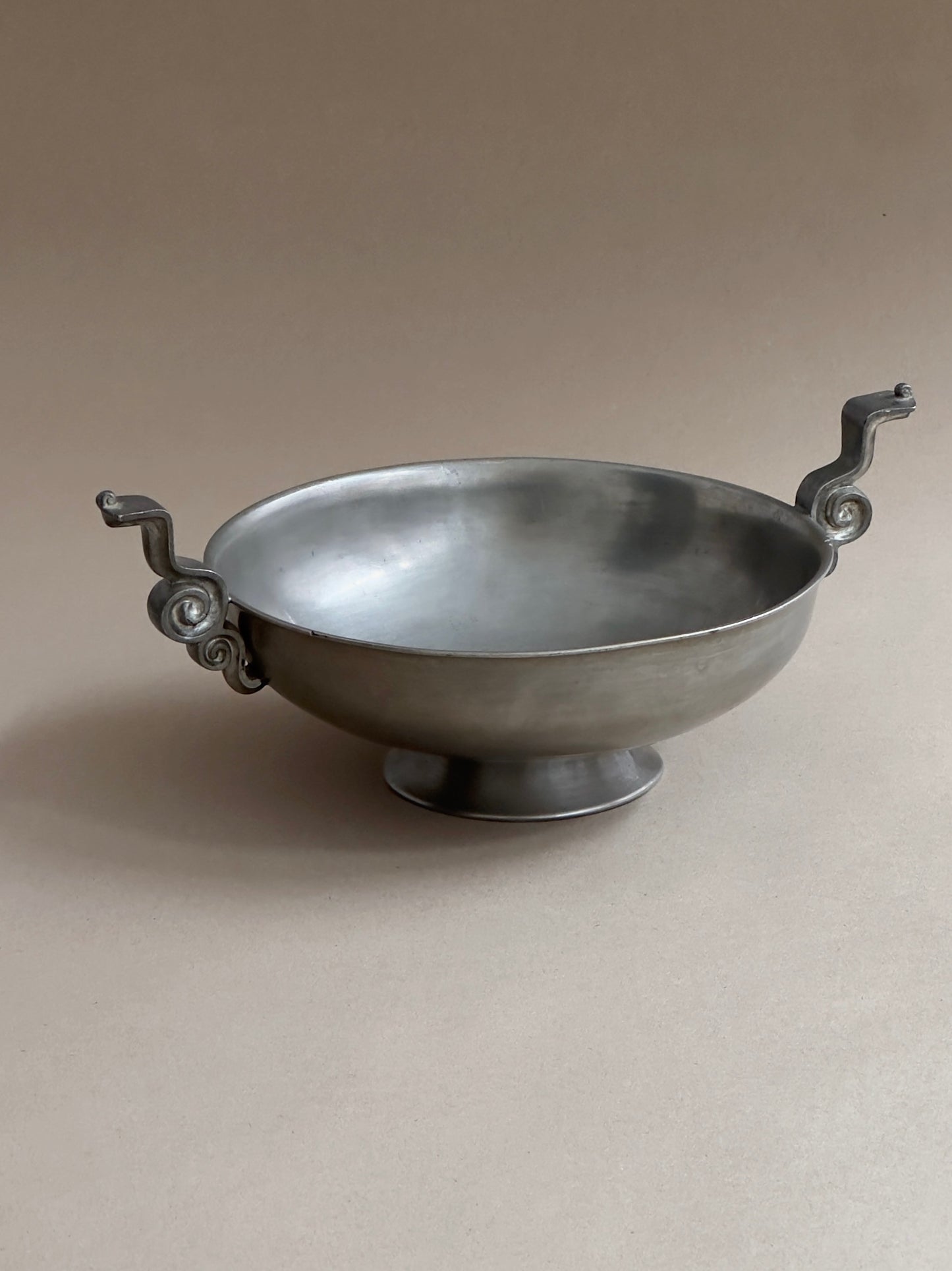 Pewter bowl, 1930s Edvin Ollers
