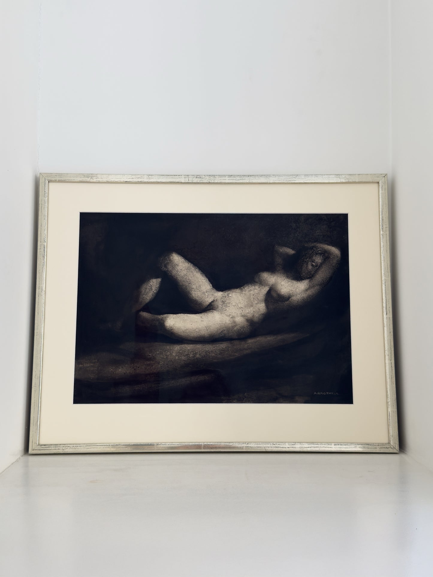 Reclining Nude by Léon Arrotin (1912–1978)