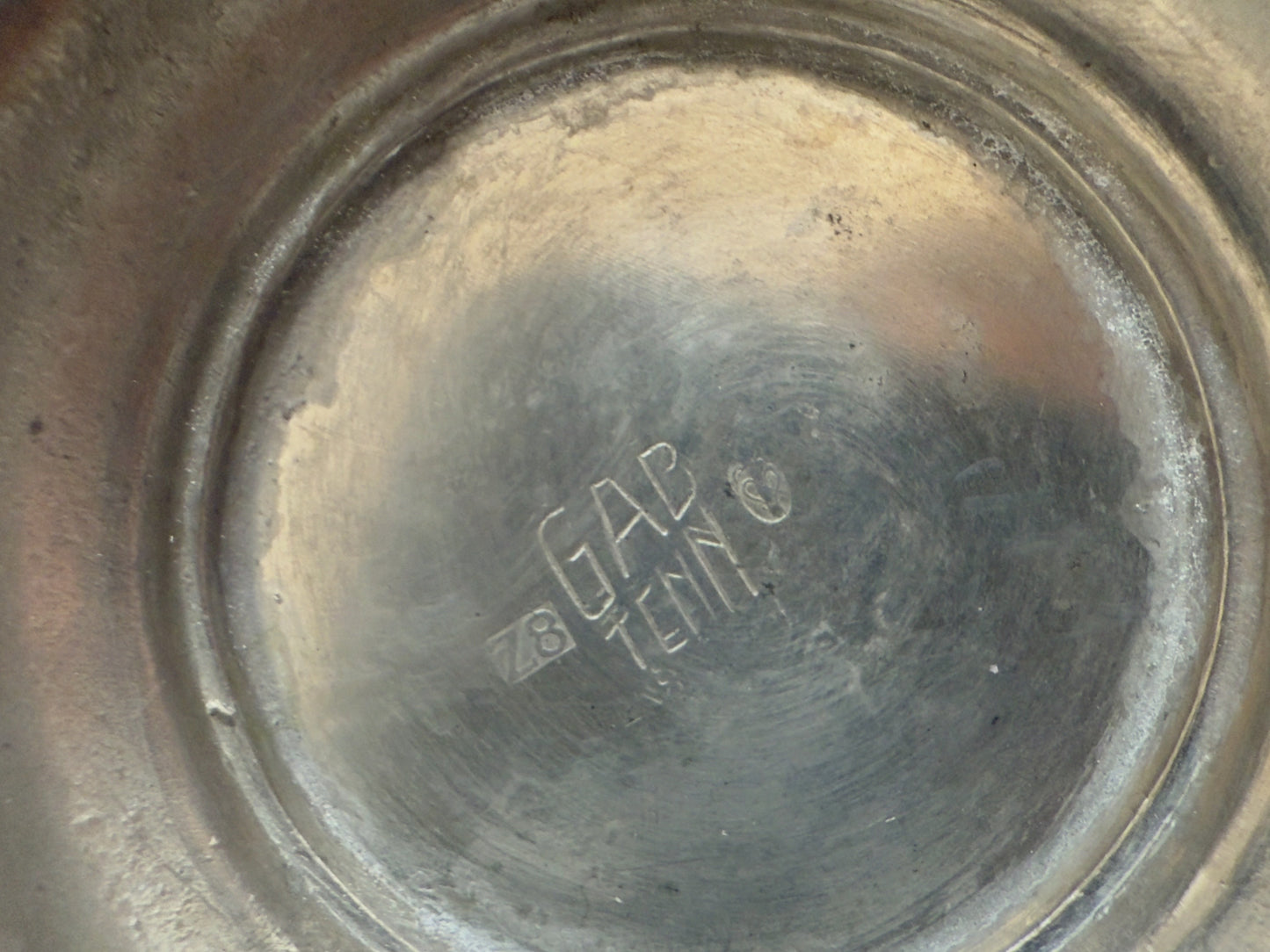 GAB Pewter Vase