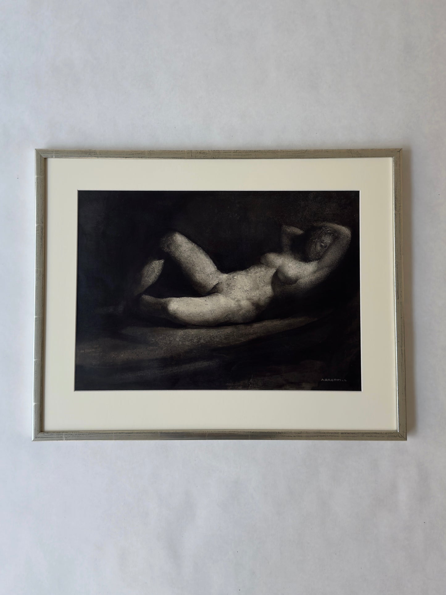 Reclining Nude by Léon Arrotin (1912–1978)
