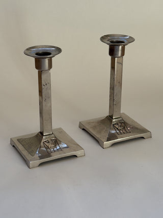 Pair of Art Deco Candlesticks, 20s/30s