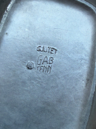 Swedish Grace Pewter Dish, GAB, 1930s