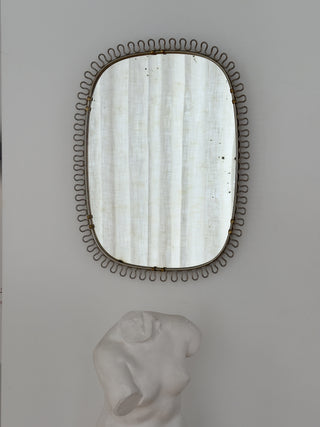 Scalloped Mirror, 1950s/60s