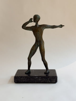 Bronze Sculpture The Silent Herald by E. van Daalen (reserved)