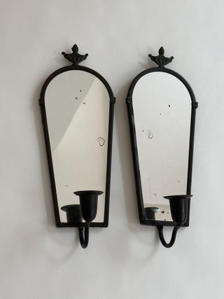 Bronze Candle Sconces