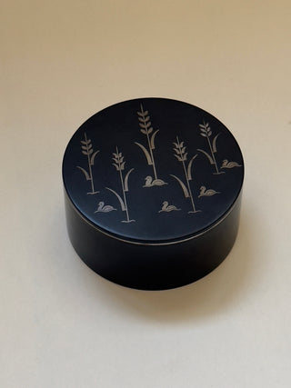 Wilhelmina Wendt, Silver and Isolit jar, Perstorp.