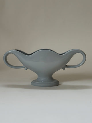Fulham Pottery Mantle Vase in Powder Blue, 1930s