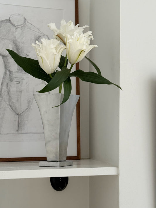Cast Aluminium Vase