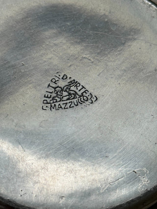 Sculptural Pewter Vase, 1930s