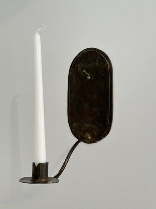 Bronze Candle Sconce