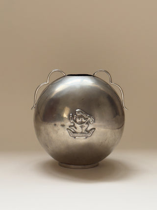 Swedish Grace Pewter Vase, 1930s