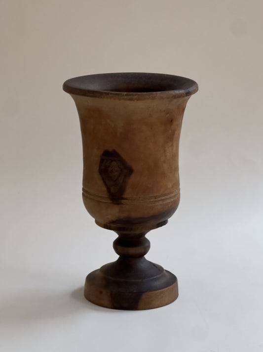 Vintage Wood Urn