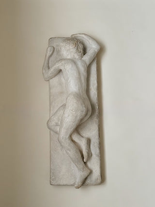 Resting Nude, Plaster Sculpture, 1943