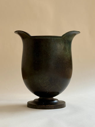 Swedish Grace Bronze Vase, GAB, 1920s/30s