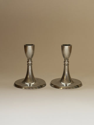 Just Andersen Pewter Candlesticks