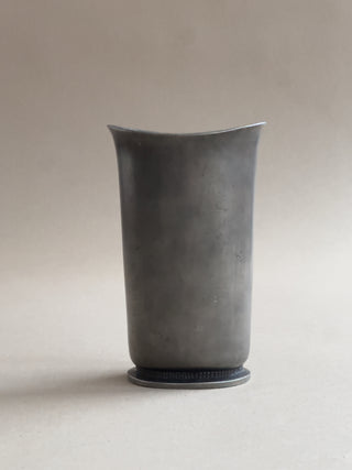 Art Deco vase in Cast Pewter, GAB