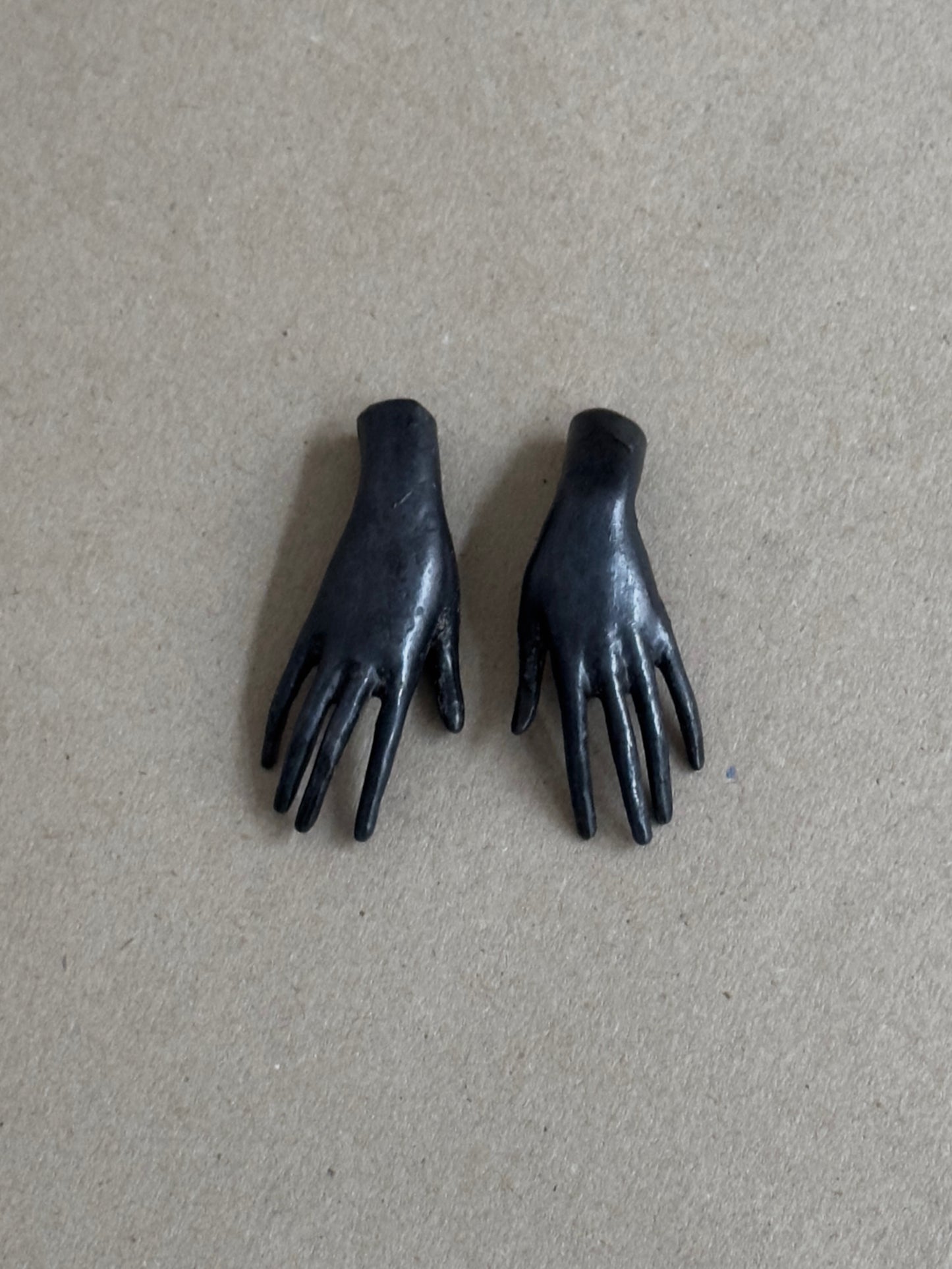 Miniature Bronze Hands