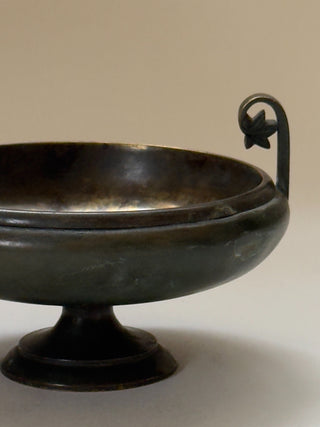 Sculptural Bronze Bowl