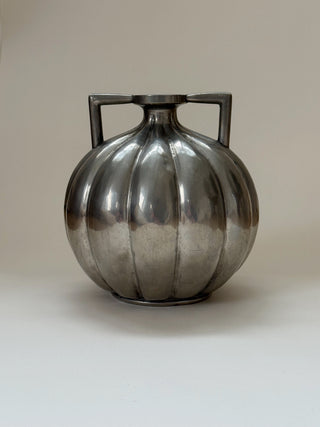 Sculptural Pewter Vase, 1930s