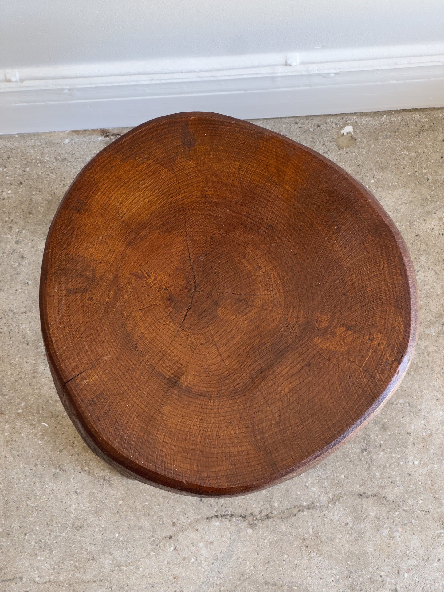 Oak Tripod Stool