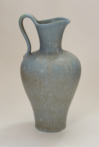 Gunnar Nylund Stoneware Jug, Rörstrand, 1950s