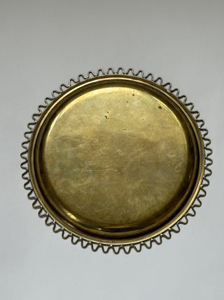 Modernist Brass Tray, 1940s–50s (reserved)