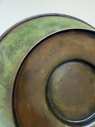 Bronze Bowl with scrolled handles