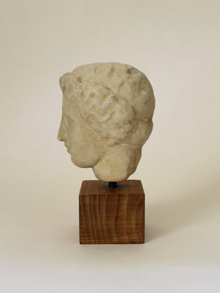Small Bust on Wooden Base