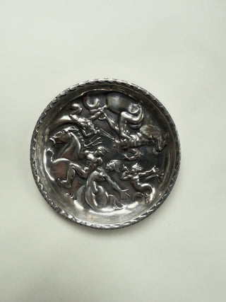 Silver & Bakelite Tray After Carl Milles, GAB