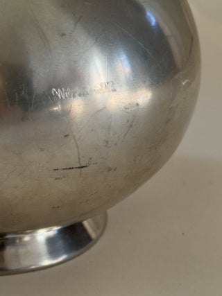 Pewter Vase by Ernst Svedbom, 1955