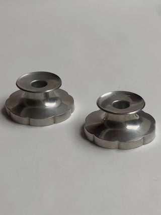Just Andersen Pewter Candlesticks