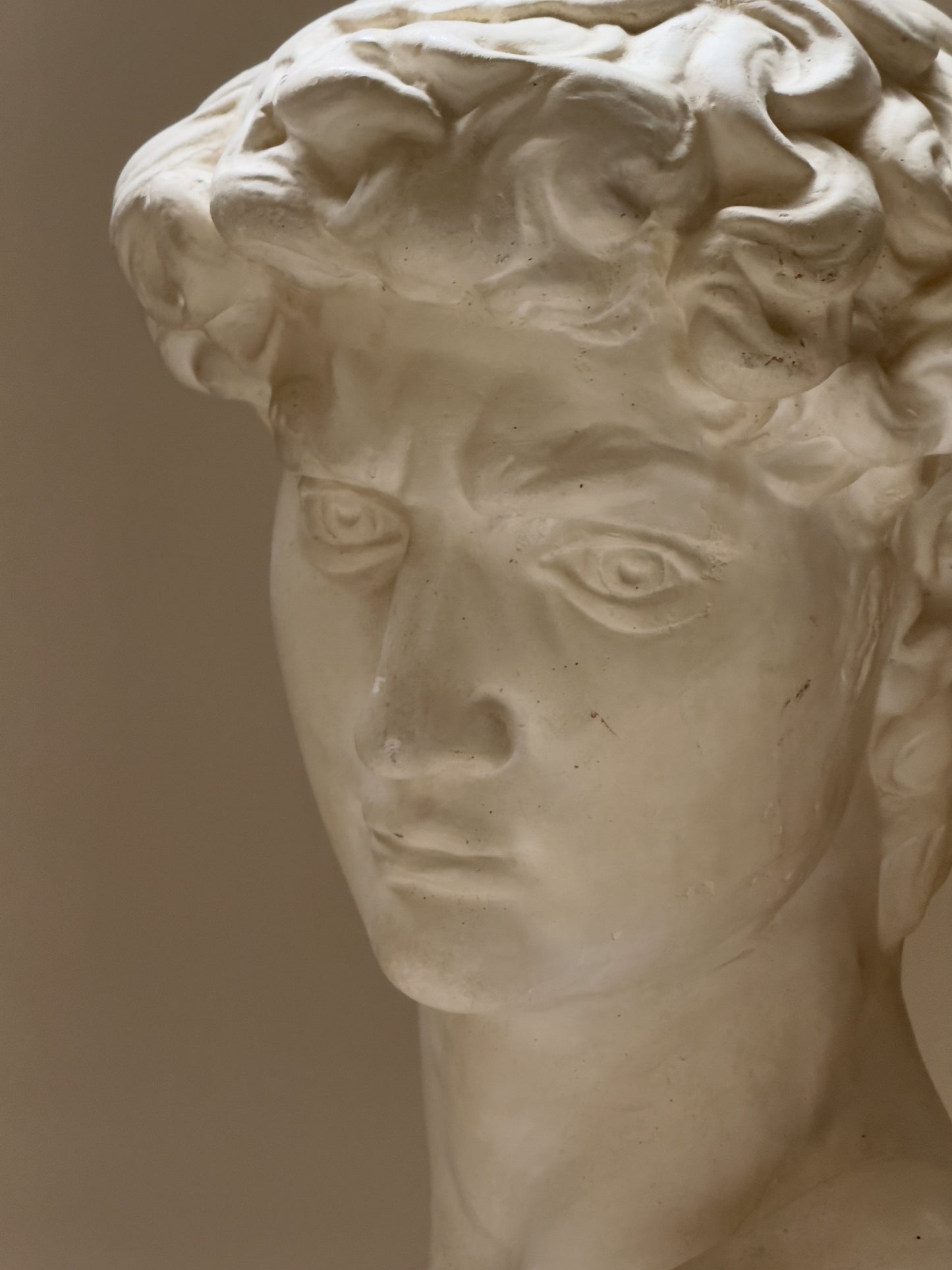 Plaster Study of Michelangelo’s David, 20th Century