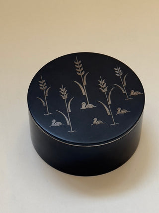 Wilhelmina Wendt, Silver and Isolit jar, Perstorp.