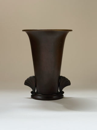 Bronze Vase, Art Deco, 1930s