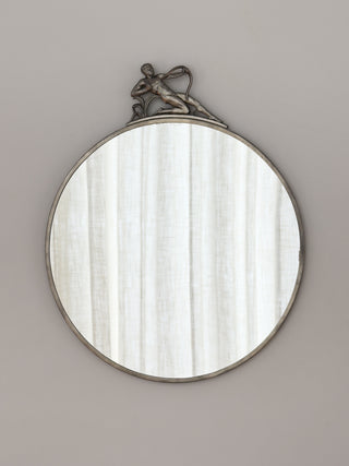Art Deco Pewter Mirror, 20s/30s