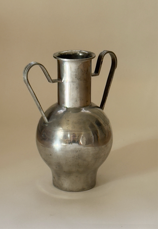 1930s Pewter Vase
