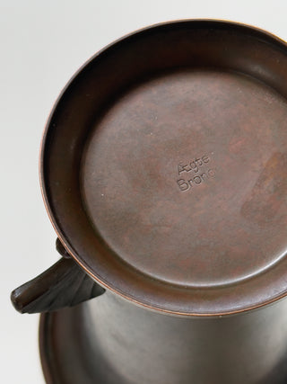 Bronze Vase, Art Deco, 1930s