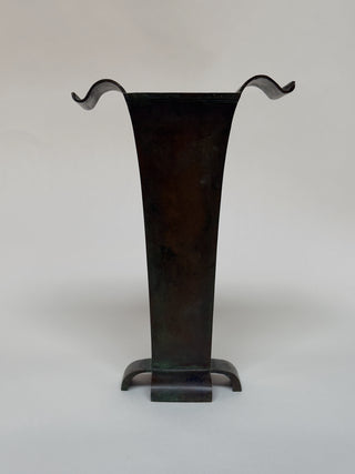 Swedish Grace Bronze Vase by Bäckströms, 1920s/30s